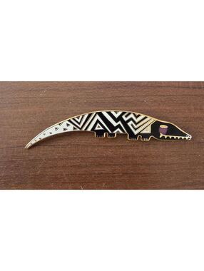 Laurel Burch Alligator Brooch